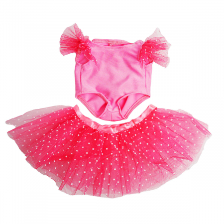 платье балерины розовое в горошек_result