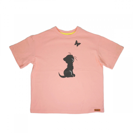 футболка оверсайз стандарт кошка розовая_result