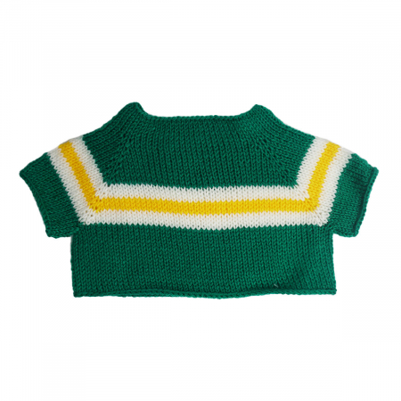 вязаный свитер с узором зеленый_result