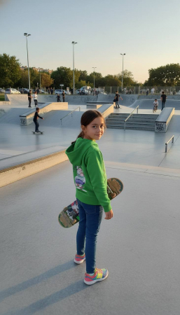 Худи Кенгуру детское зелёное Smallbearskate (8)